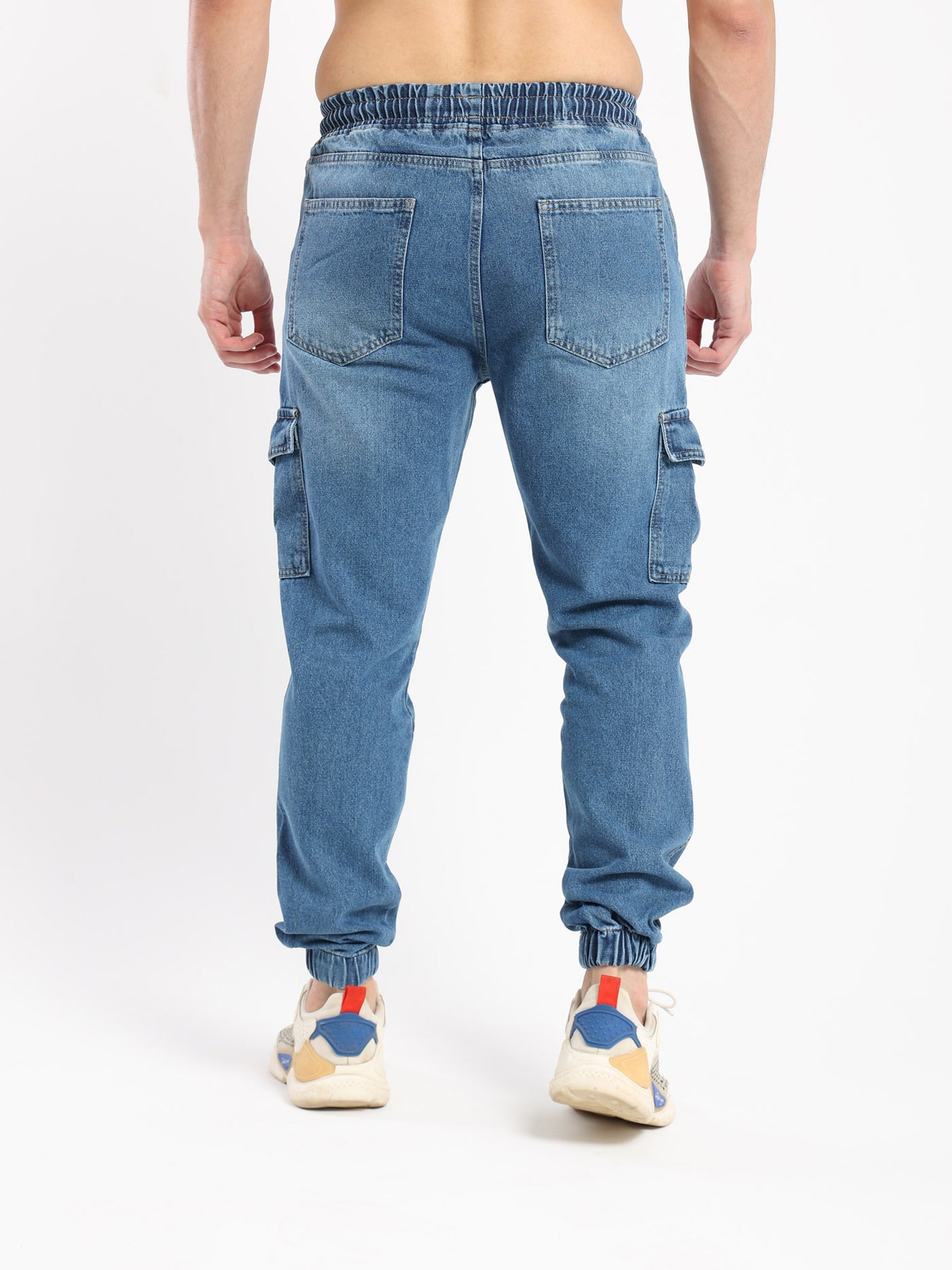 Jeans Cargo Jogger With Panels