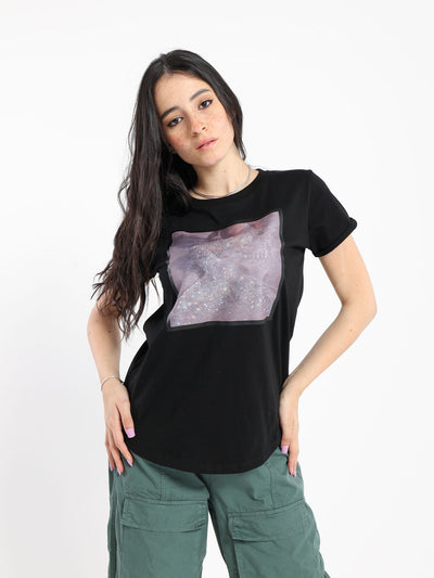 T-Shirt - Mermaid Glitter Print