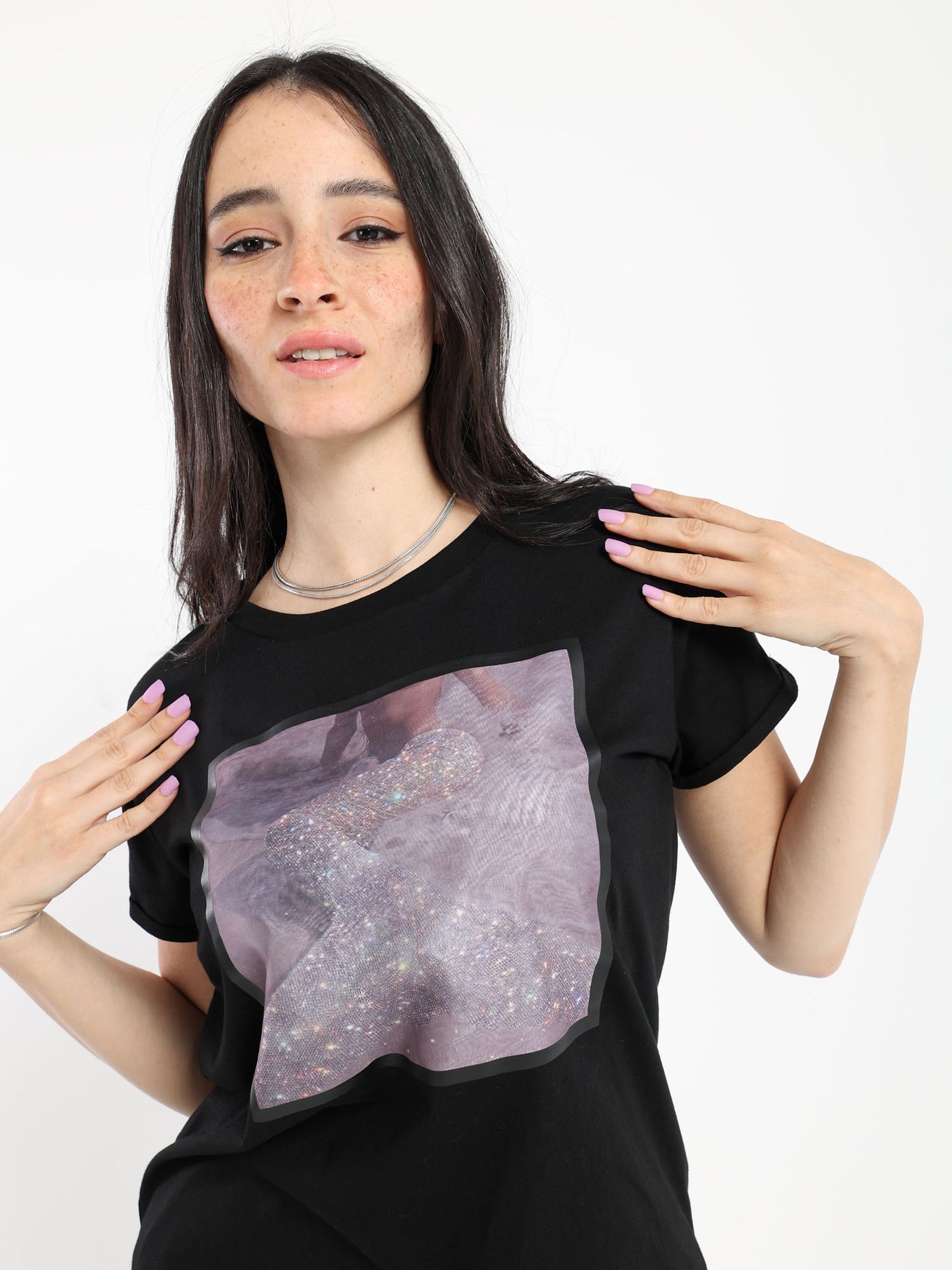 T-Shirt - Mermaid Glitter Print