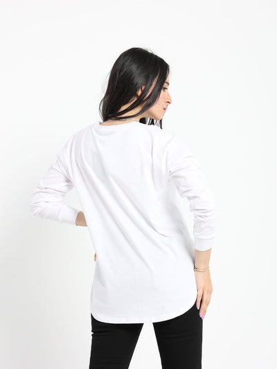 T-Shirt - Sofa Print - Long Sleeves
