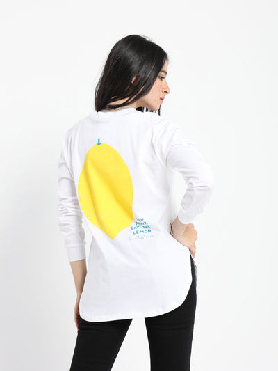 T-Shirt - "When Life Gives You A Lemon" Front Print