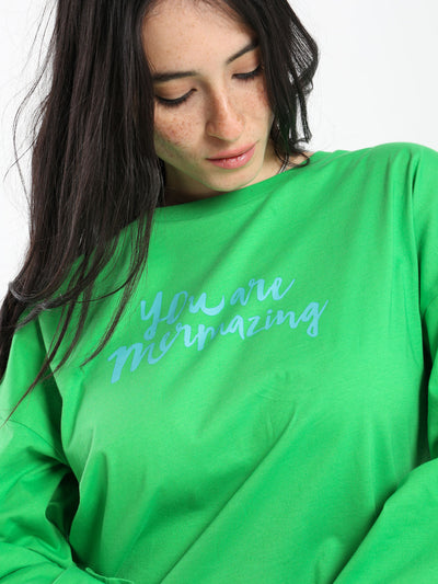 T-Shirt - "You Are Amazing" - Bell Sleeves