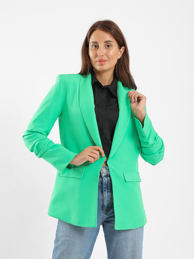 Blazer - Long Sleeves - Buttoned