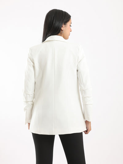 Blazer - Long Sleeves - Buttoned
