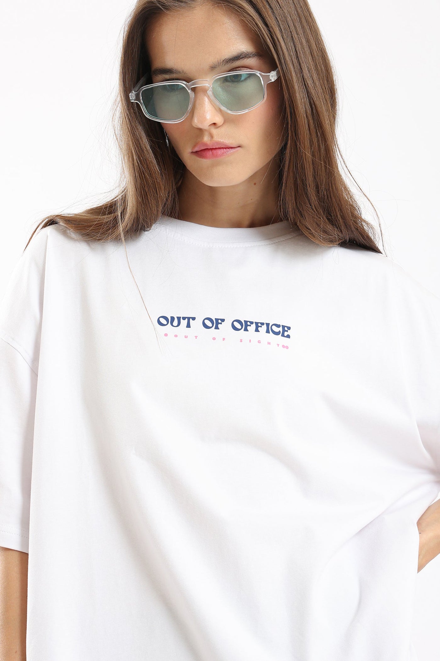 Unisex T-Shirt - Oversized - "Out Of Office" Back Print