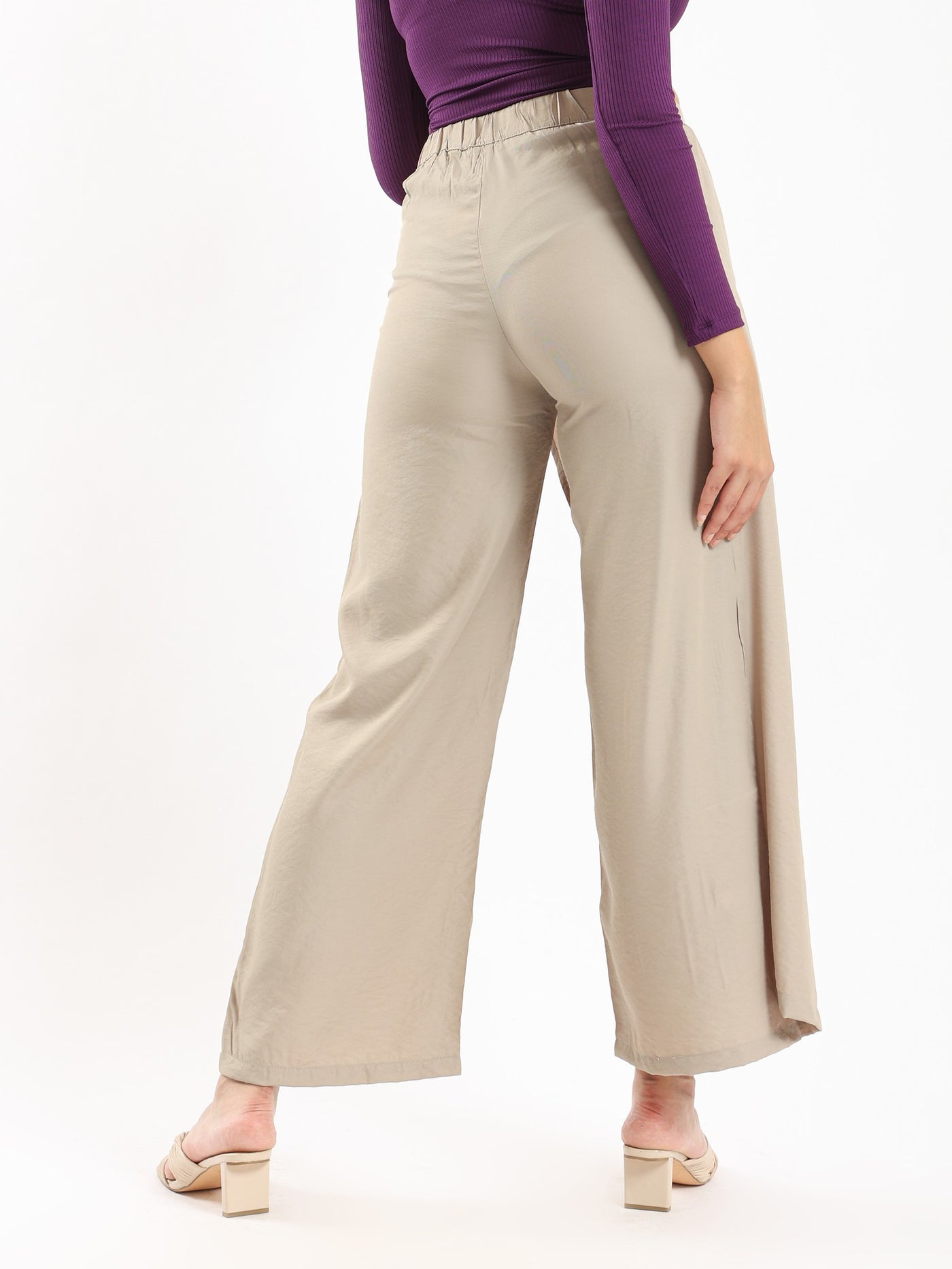 Pants With Layer - Elasticated Waist