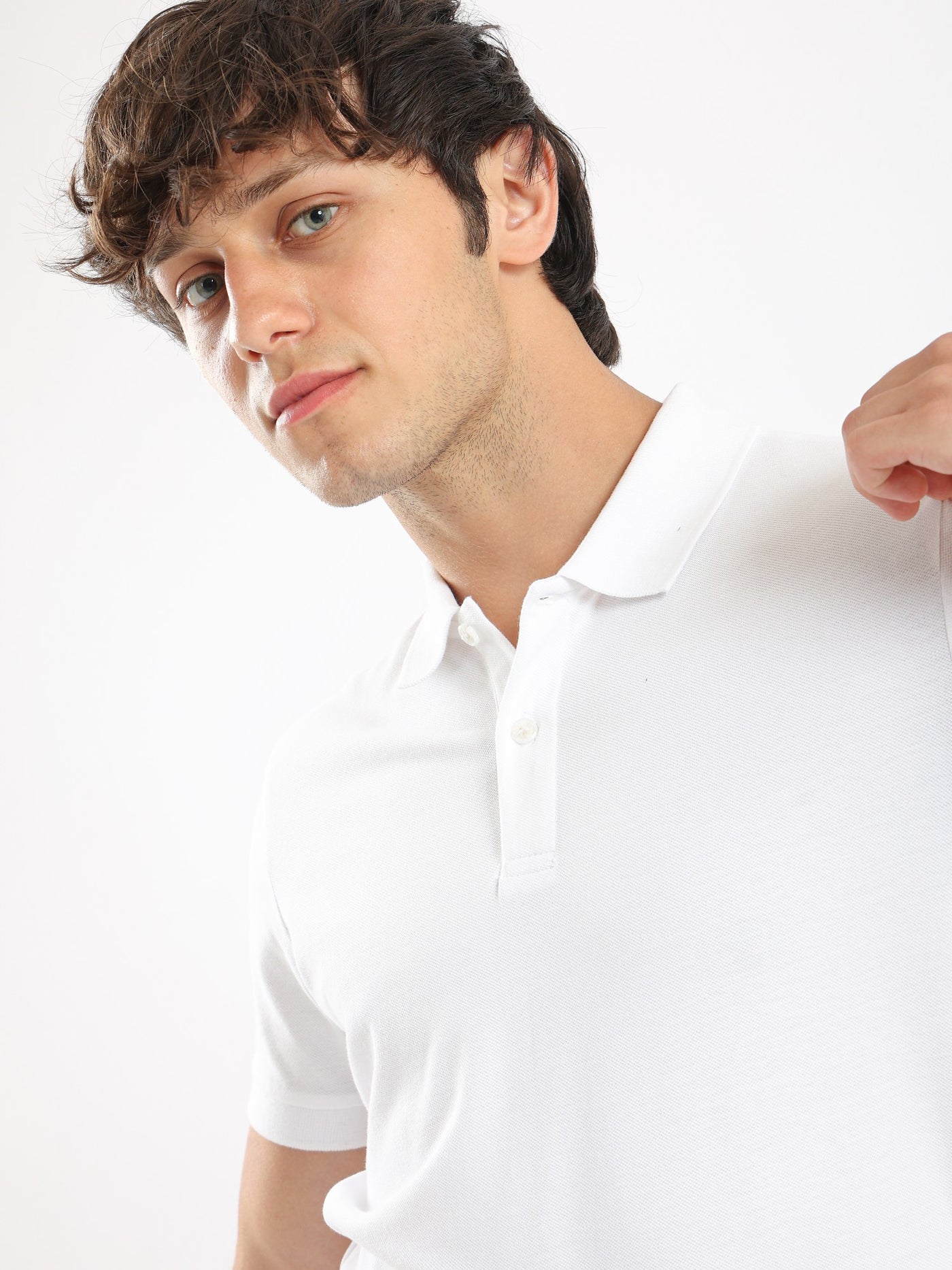 Polo Shirt - Buttoned Neck - Half Sleeve