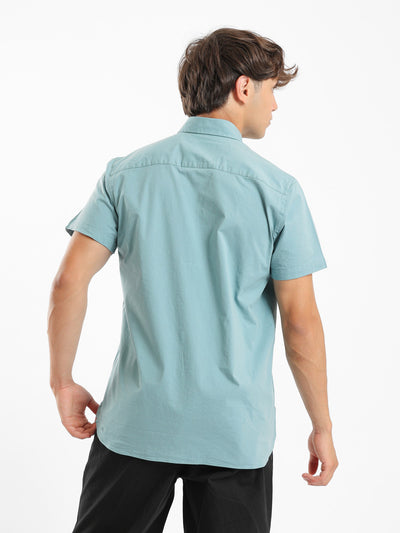 Shirt - Half Sleeves - Plain