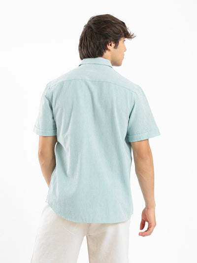 Shirt - Striped - Half Sleeve