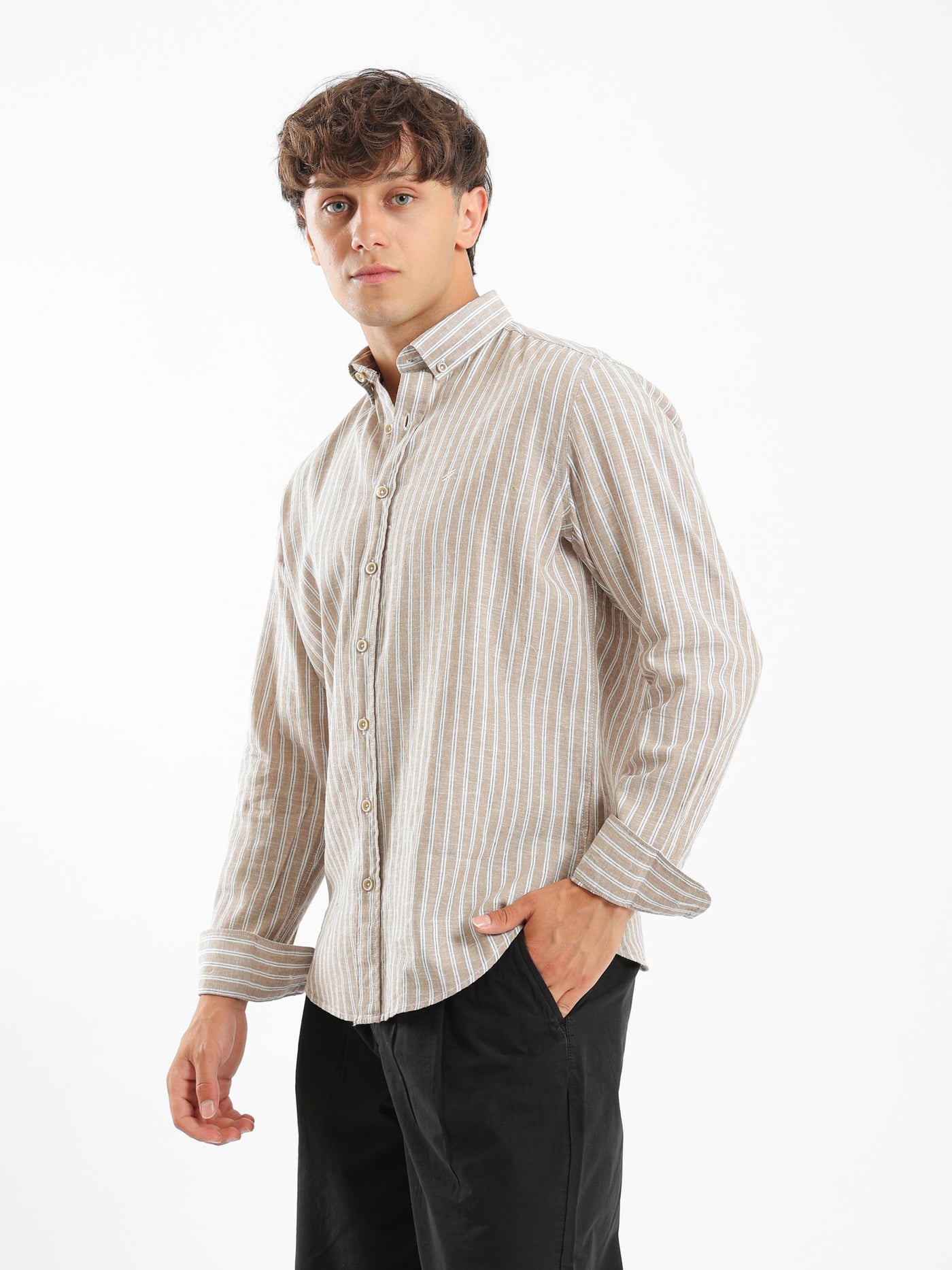 Shirt - Striped - Long Sleeves