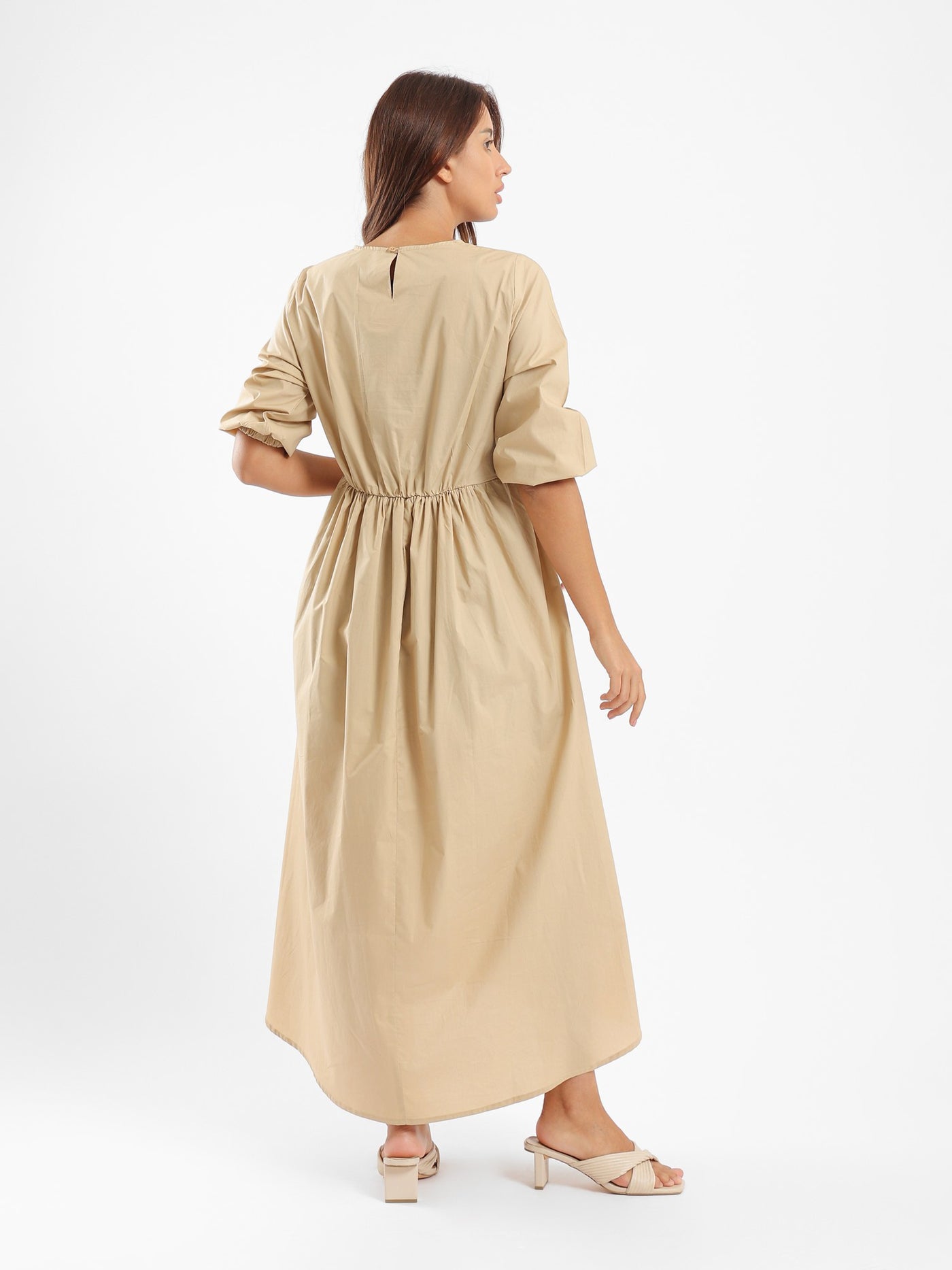 Dress - A-Line - Elasticated Waist