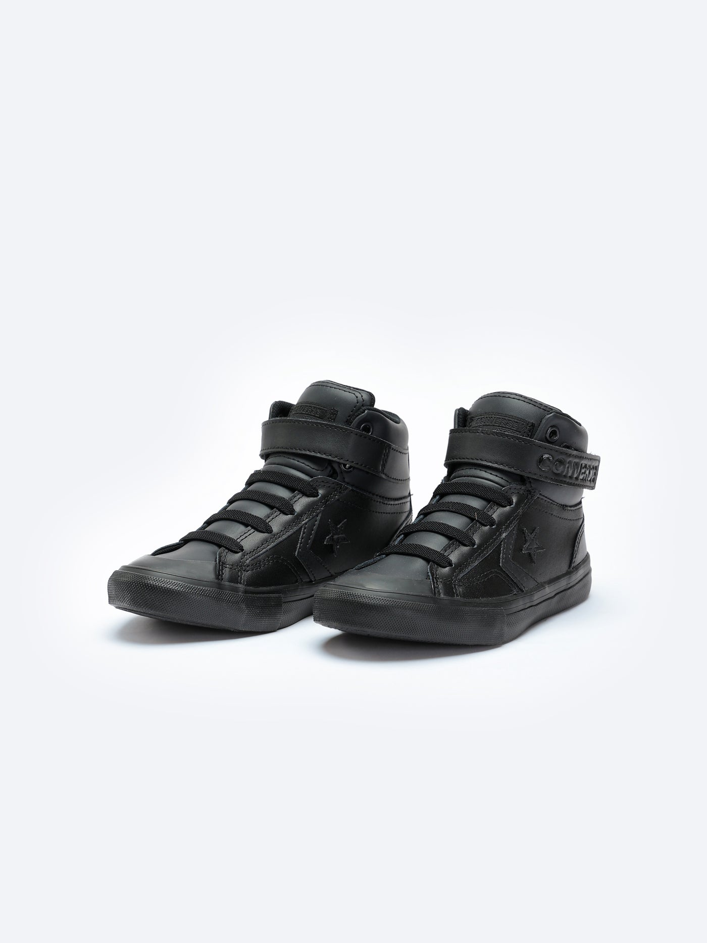 Converse Kids Pro Blaze Strap Foundational Leather Sneakers