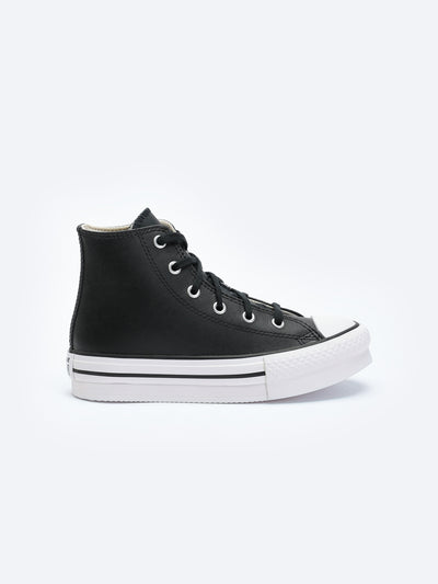 Converse Youth Ct As Eva Lift Foundational Leather Sneakers