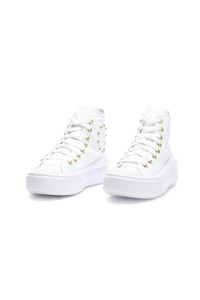 CHUCK TAYLOR ALL STAR MOVE STAR STUDDED Optical White / 39 / Women