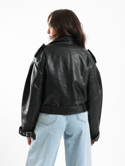 Jacket - Leather - Biker