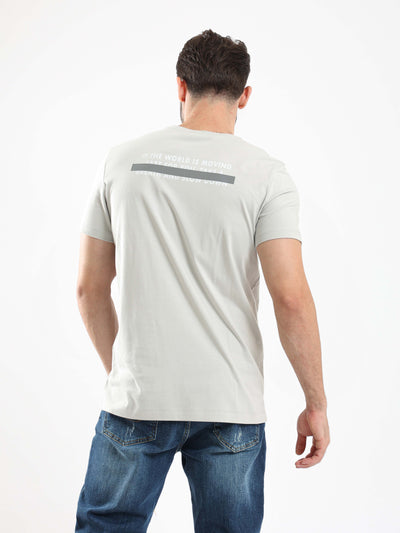 T-shirt - Back Print - Half Sleeves