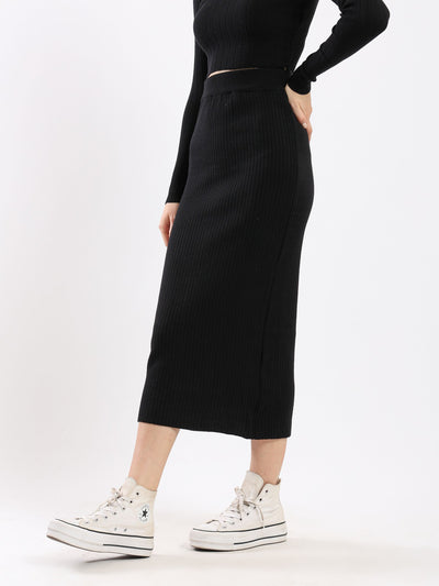 Skirt - Fitted - Ribbed Design