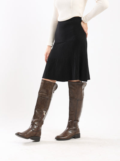 Skirt - Plisse - Mini Length