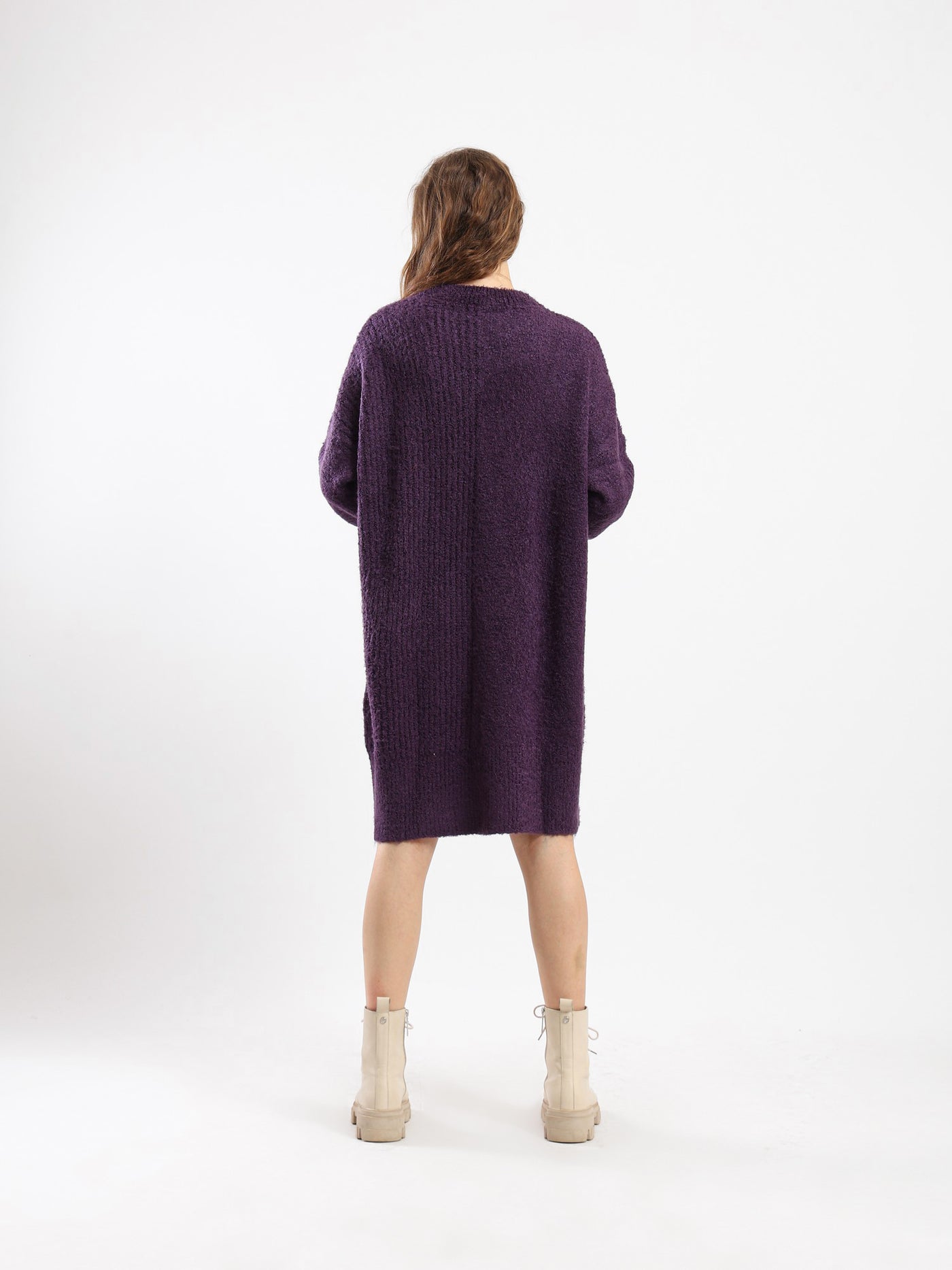 Dress - Knitted - Knee Length
