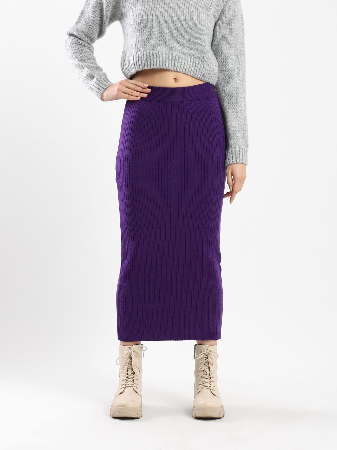 Skirt - Fitted - Ribbed Design