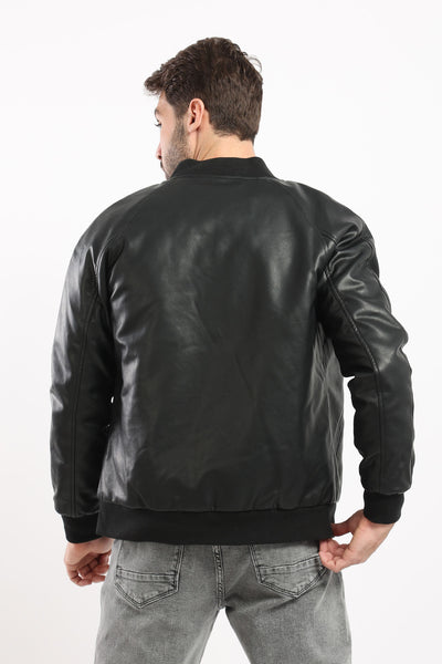 Leather Jacket - Bomber
