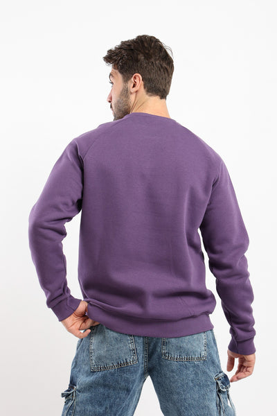 Sweatshirt - Raglan Sleeves - Round Neck