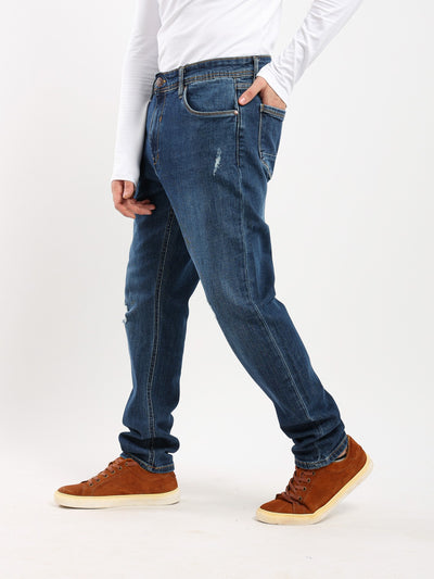 Jeans - Contrast Zipper Detail