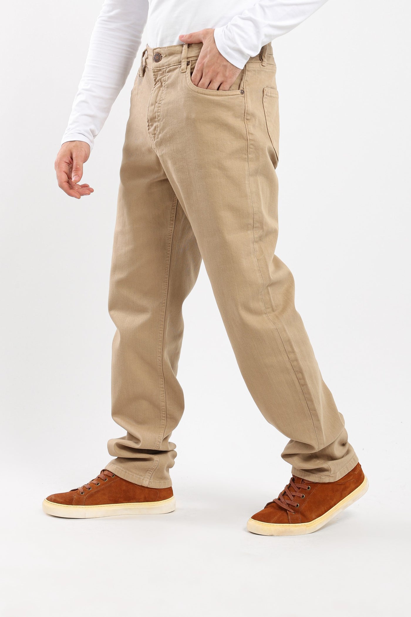 Pants - Plain - Straight Leg