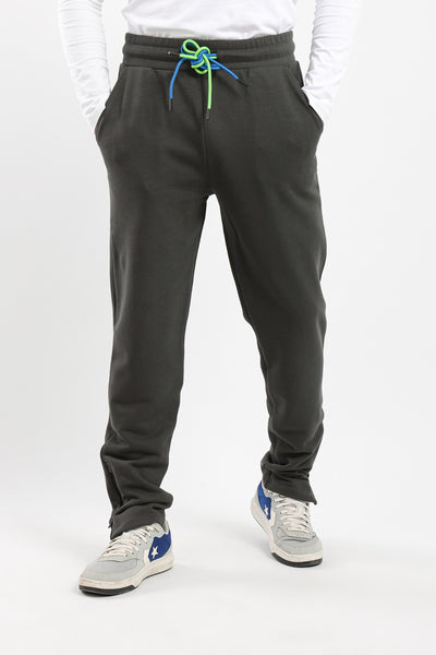 Pants - Side Hem Zipper - Double Cord Contrast