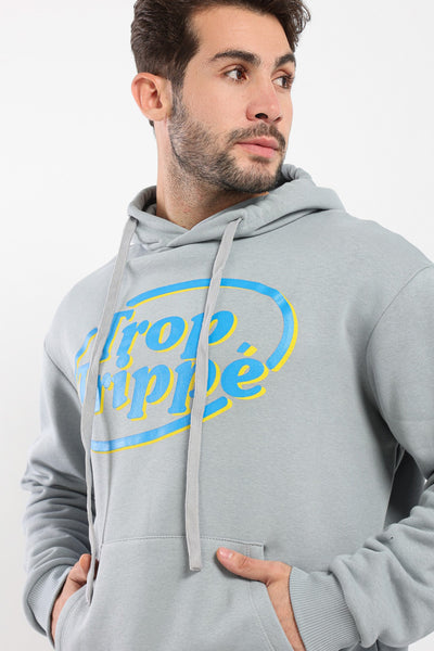Hooded Sweatshirt - " Trop Trippe" Print