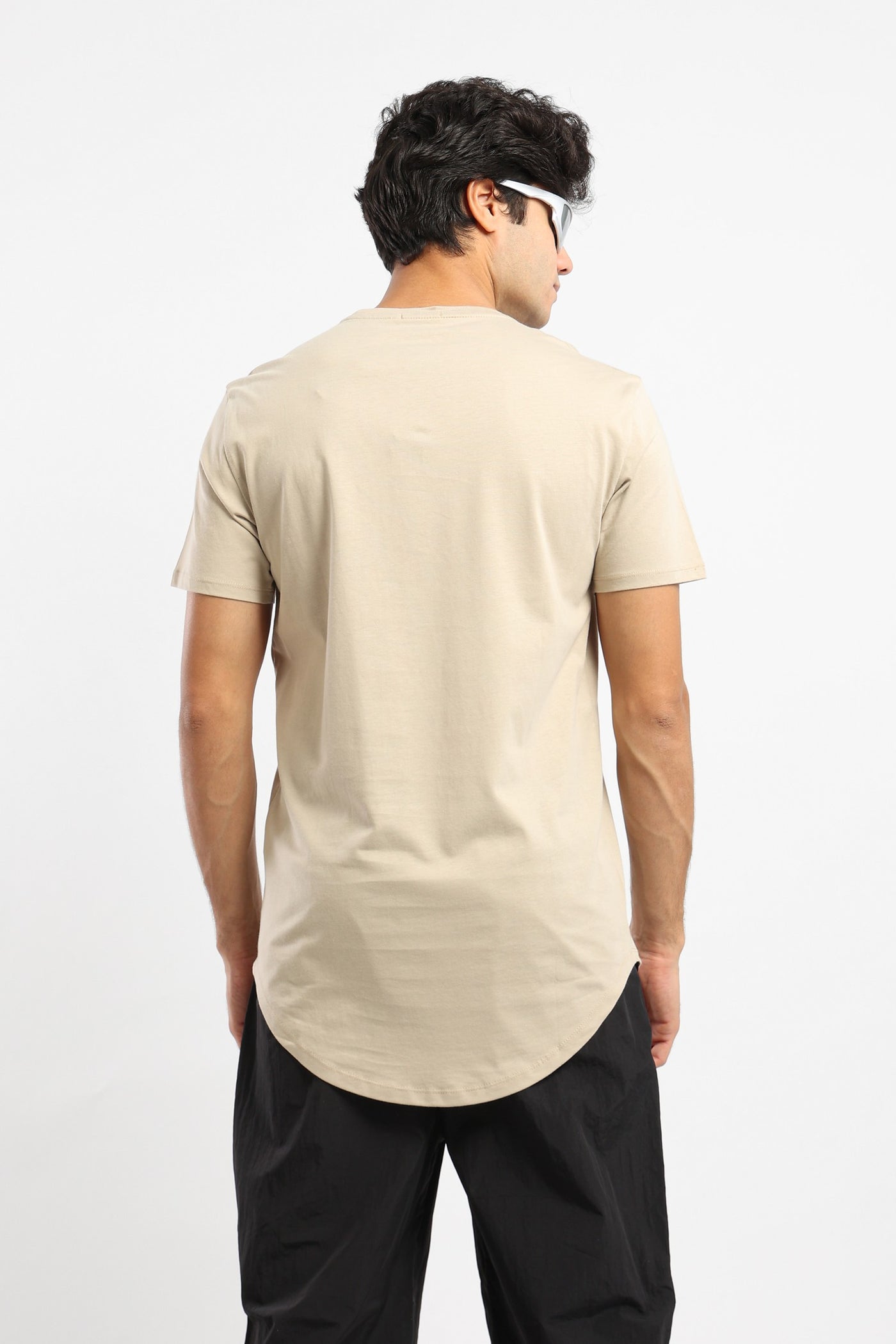 T-Shirt - Long Line - Round Hem