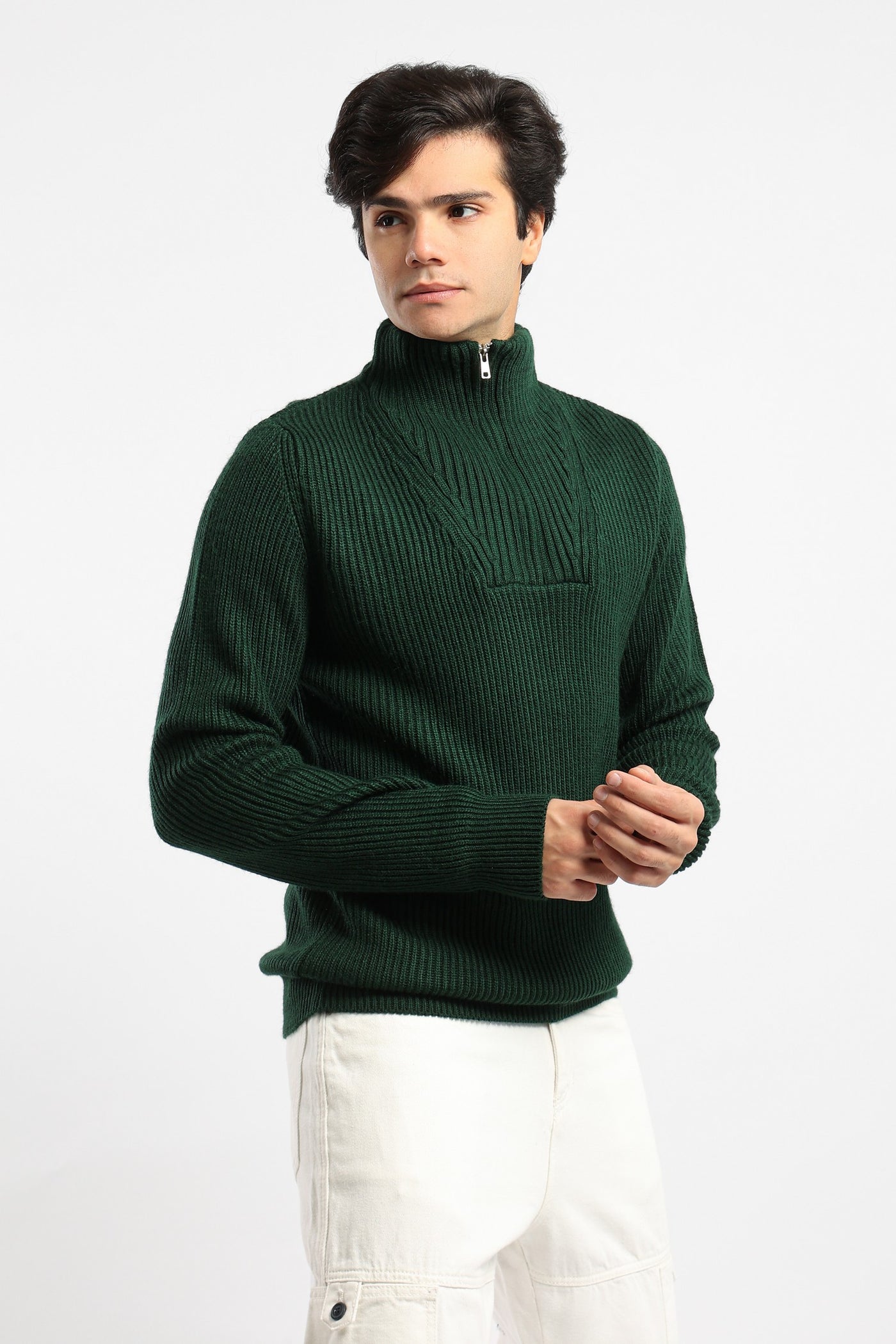 Pullover - Turtle Neck with Zipper Closures