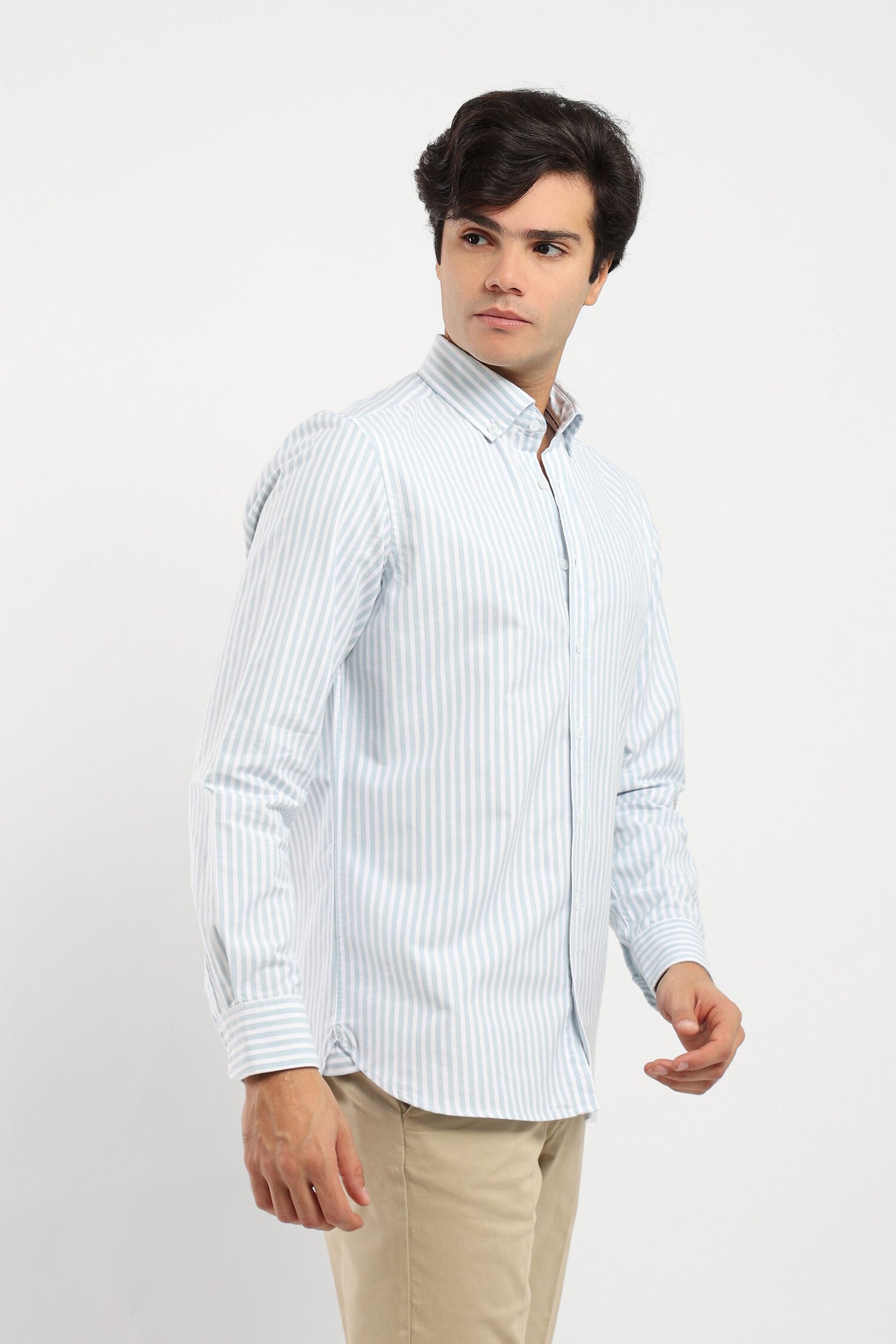 Shirts - Basic Oxford - Wide Striped