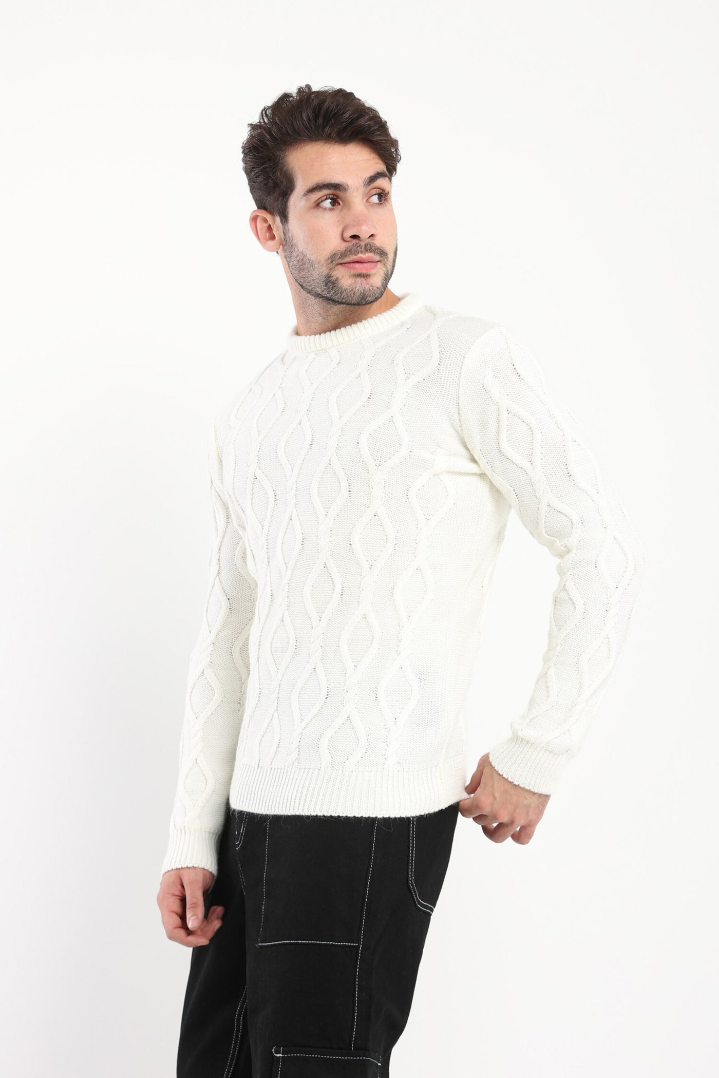 Sweater - Round Neck - Tricot