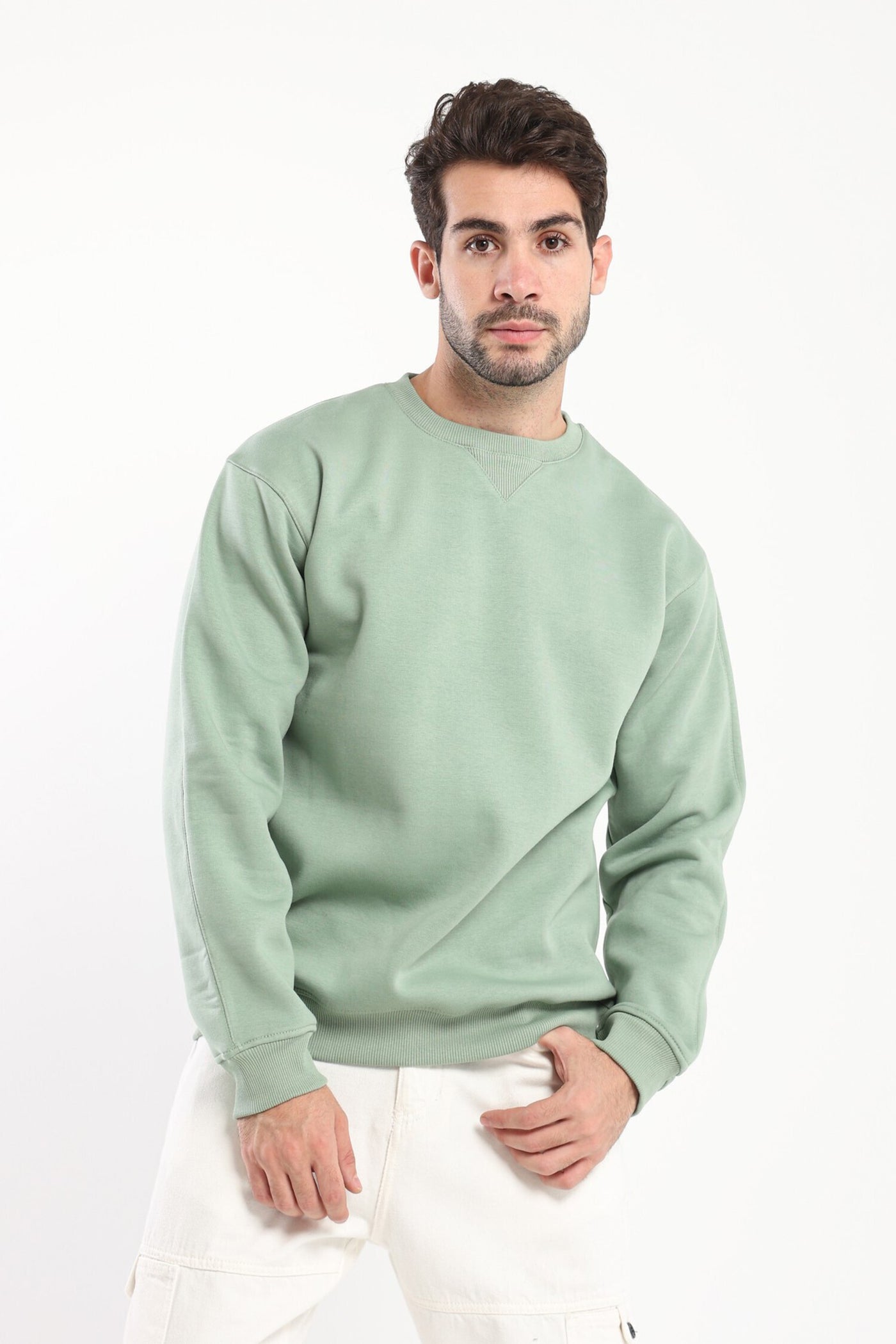 Sweatshirt - Round Neck - Oversized