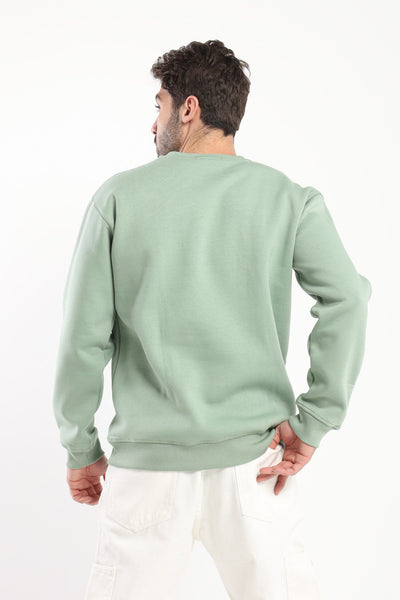 Sweatshirt - Round Neck - Oversized