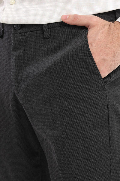 Pants - Tiny Checks - Flat Pocket