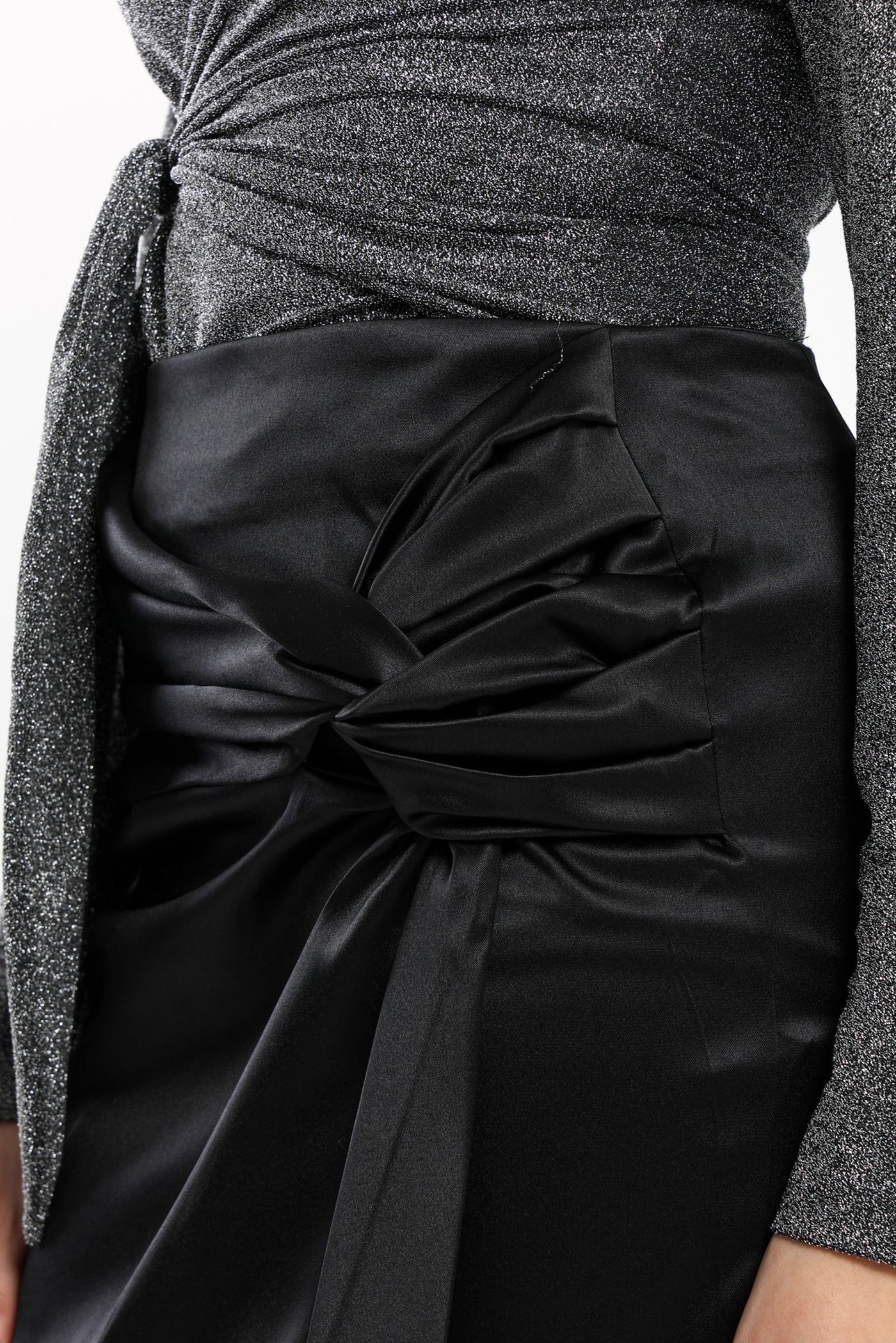 Skirt - Mini Length - Side Knot