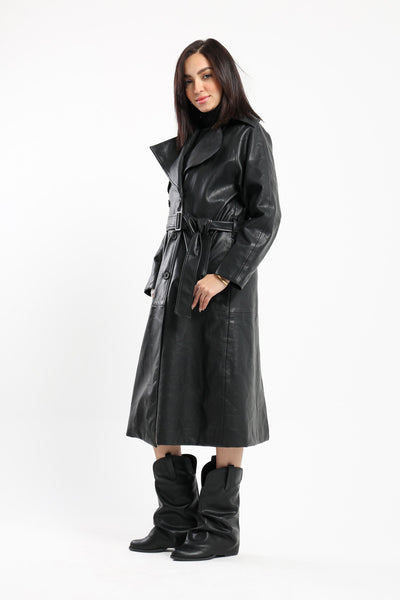 Trench Coat - Leather