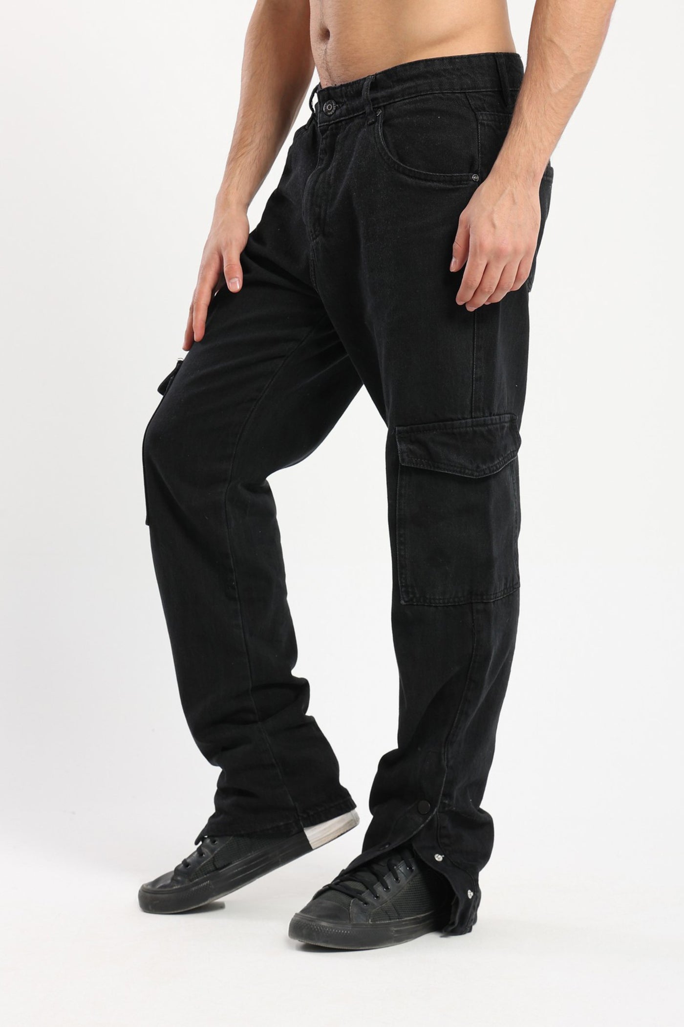 Cargo Pants with Side Pockets