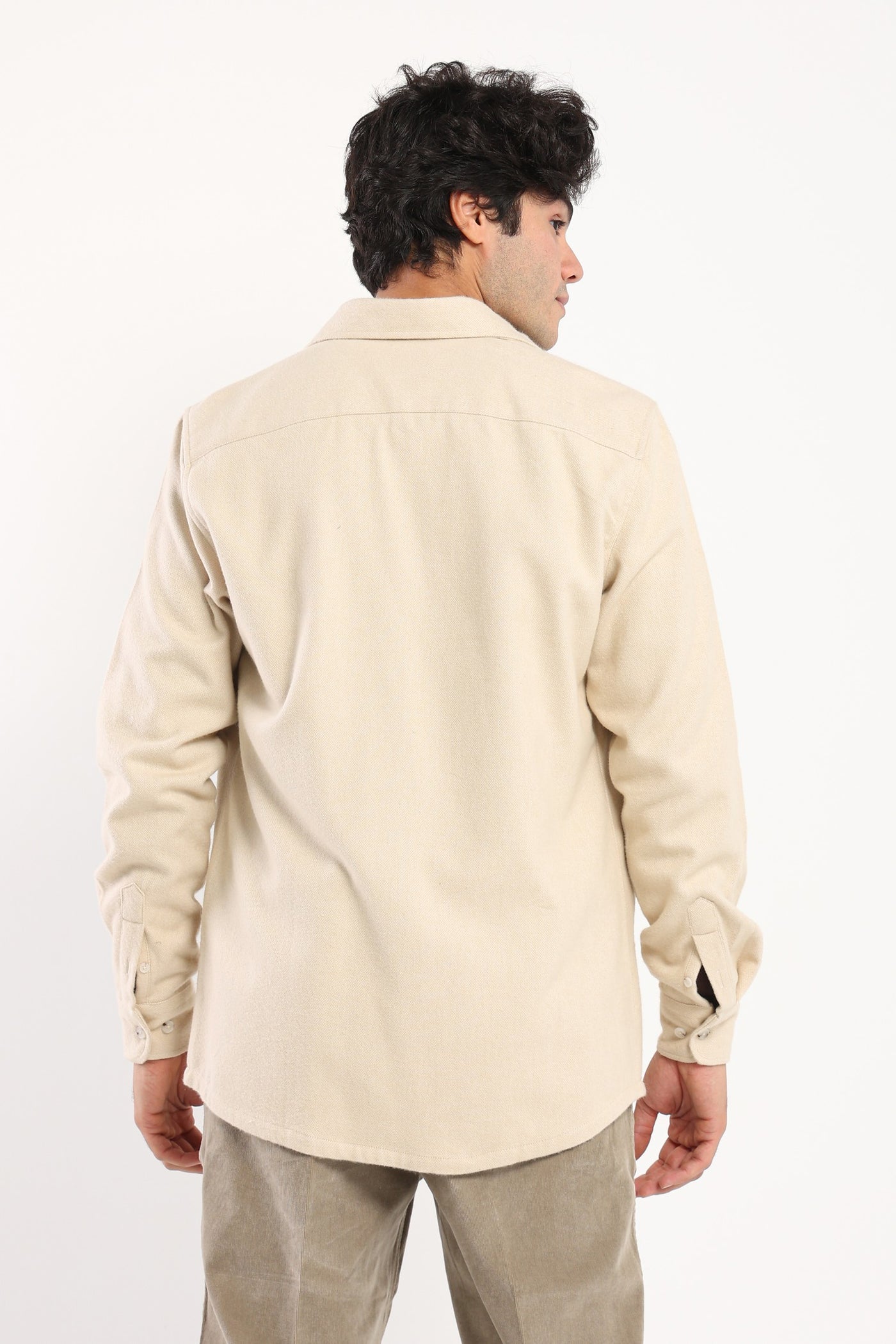 Twill Shirt - Long Sleeves - Kent Collar