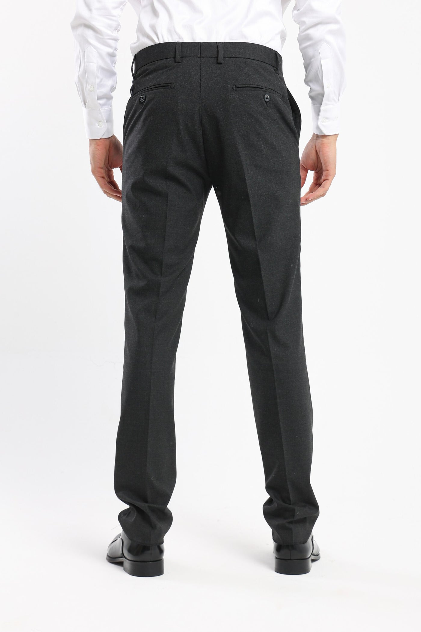 Pants - Plain - Flat Pocket