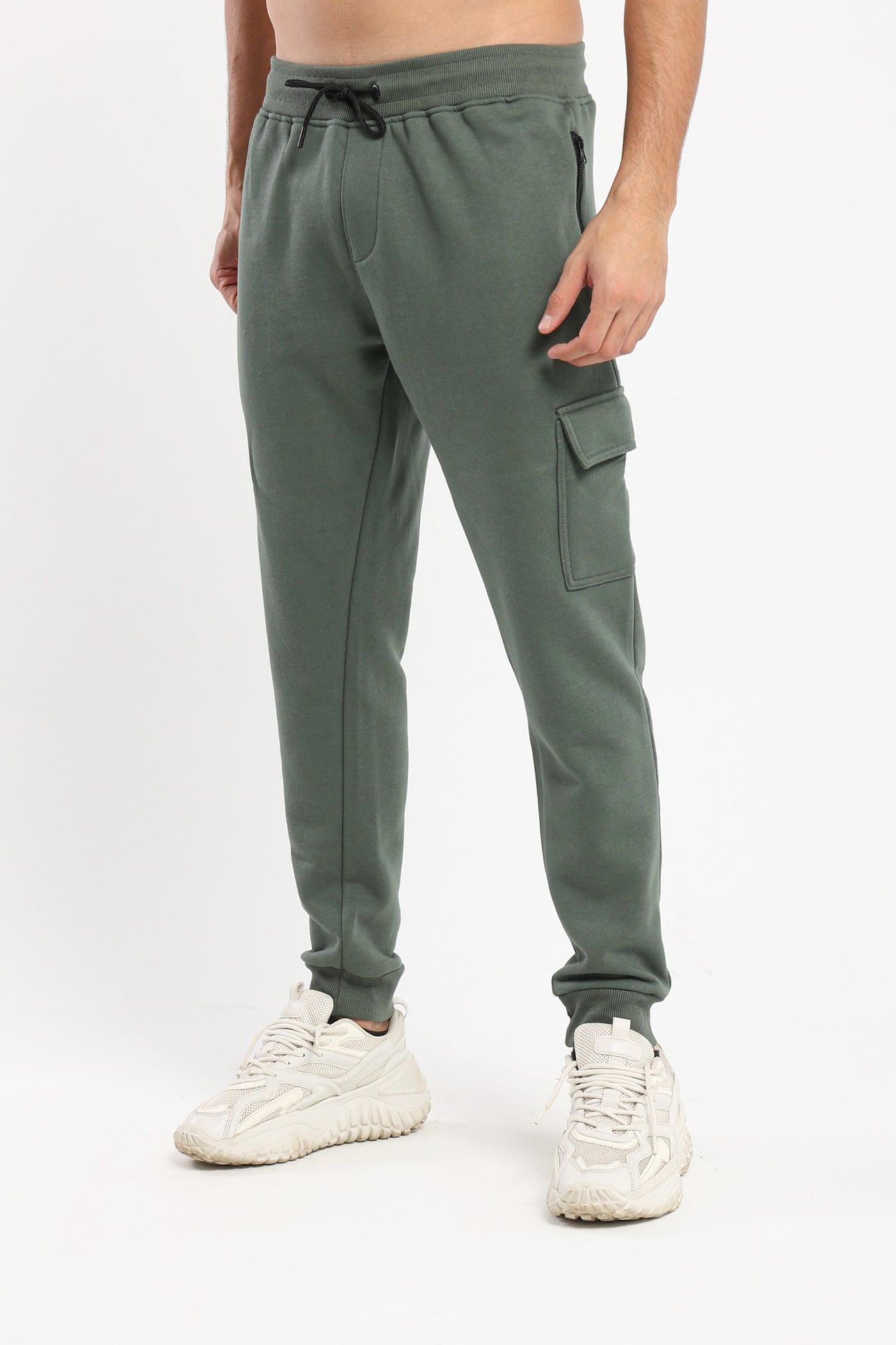 Sweatpants - Side Flap Pockets