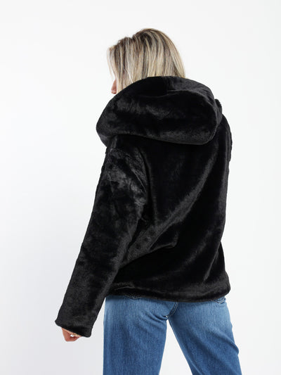 Jacket - Fur - Hooded