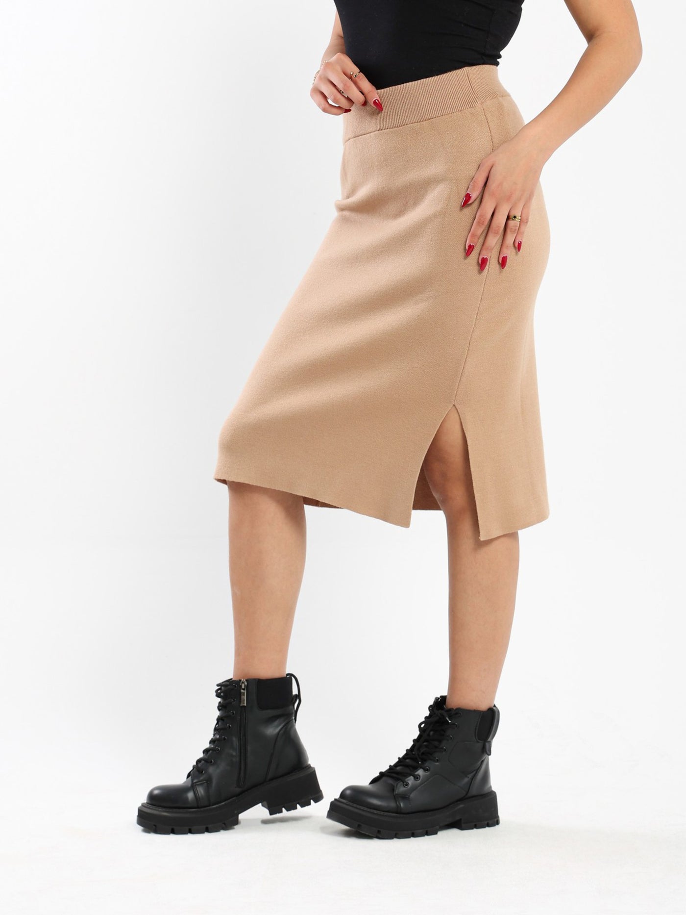 Skirt - Tricot - Midi Length