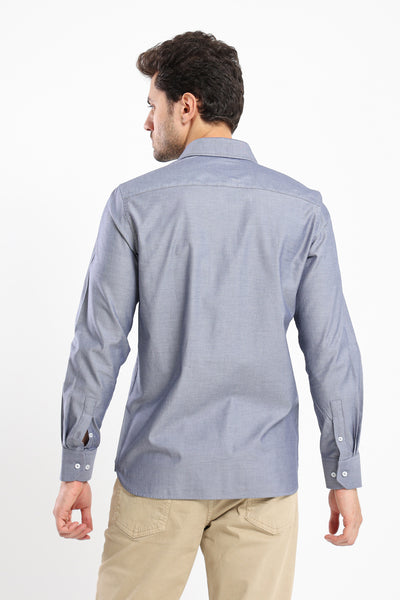 Shirt - Long Sleeves - Button Closure