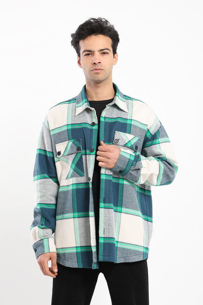 Overshirt - Checkered - Chest Pocket