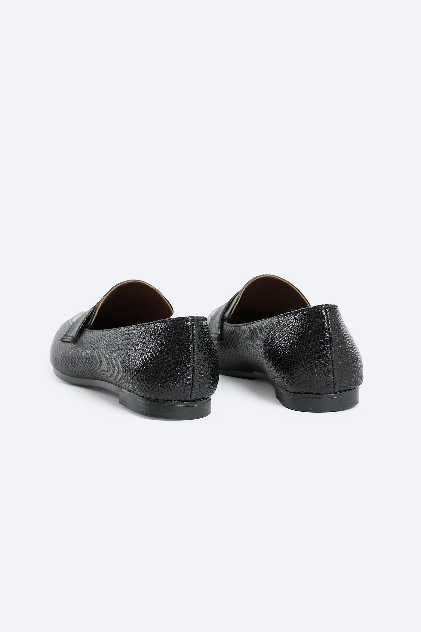Luxe Look Loafers - Black