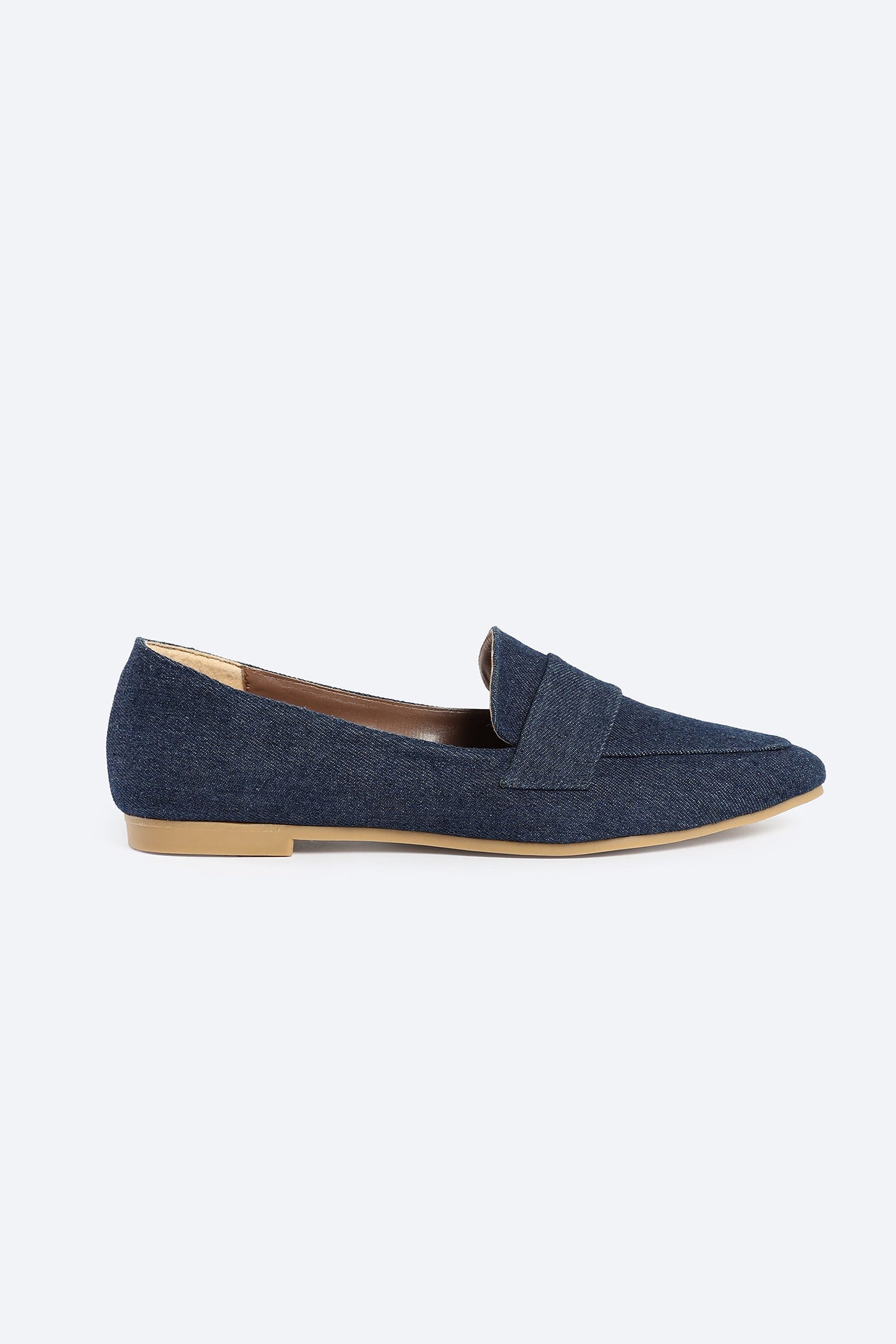Luxe Look Loafers - Navy