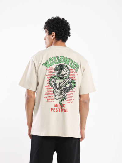 T-Shirt - Fearless Tour Print - Oversized